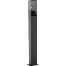 Lucande Außenlampe Fiola - IP54, Schwarz, Garten, E27