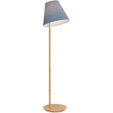 Lucande Blå Textil Gulvlampe - Skandinavisk stil
