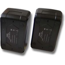 vhbw 2x Batteria di ricambio per Milwaukee 28V - 3000mAh