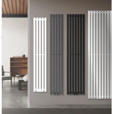 ECD Germany Radiador Stella Vertical - 480x1800mm - Blanco - Ahorro de espacio