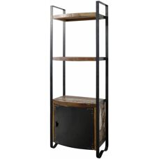 Massivmoebel24 - Regale aus recyceltem Holz - 70x40x200