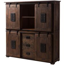 Massivmoebel24 Highboard Mango 150x45x160 - Highboard