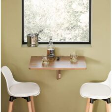 Mesa Plegable de Pared de SoBuy - Mesa Plegable de Pared