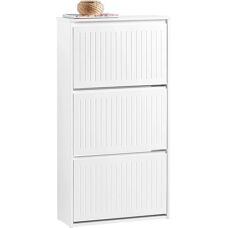 SoBuy Model FSR165-H-W White Shoe Cabinet - Shoe Storage