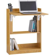 SoBuy Mesa Plegable Natural - Escritorio para Computadora