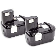 vhbw 2x Batería para Hitachi - NiMH 1500mAh - Herramienta