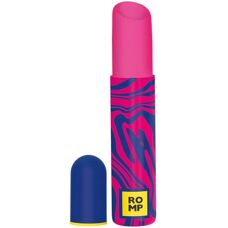 ROMP Lipstick Klitoris Stimulator - Pink - Trykbølger & Sug - Vandsikker