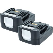 vhbw 2x Battery for Makita TD132D - High Capacity Li-Ion