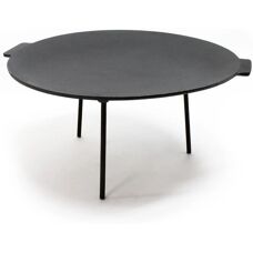 Wiltec Parrilla de Hierro Fundido Ø44cm - Multiusos, Asado