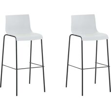 CLP Hoover Sgabelli da Bar - Stile Moderno e Ergonomico