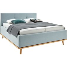 Musterring - Delphi - eisblau - 178x221 cm - Bett
