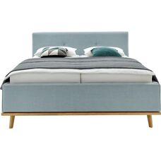 Musterring - Delphi - eisblau - 178x221 cm - Bett