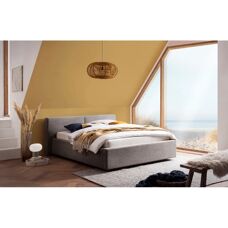 Meise Möbel Cube Polsterbett mit Stauraum - Taupe