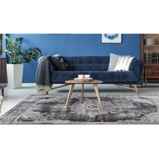 Calm CALO-DELUXE Layata 8030 Grau Vintage Teppich - Teppich