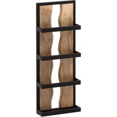 Wohnling mangó falpolc - Modern ipari stílus - 30x80x10 cm