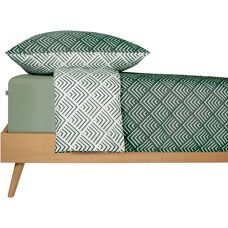 SCHIESSER - Elli - Hellgrün - 100x200 - Fitted sheet