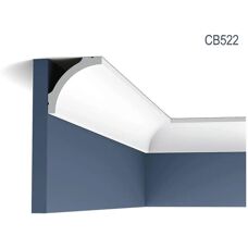 Orac Decor Wei Kranzprofile - 4 Stück, 8m - Klassischer Stil