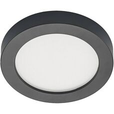 PRIOS Edwina Deckenleuchte - Modern, 22,6cm LED, Schwarz & Weiß