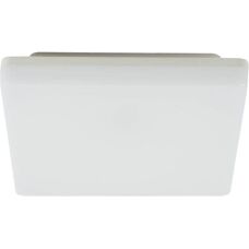PRIOS Artin Ceiling Light - IP65 Modern Angular White LED Lamp