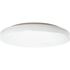 PRIOS Artin Deckenlampe - IP65, 33cm, Weiß, Dimmbar, Modern