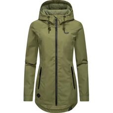RAGWEAR Zuzka 4XL Grün Gelb Wasserdichte Jacke - Jacke