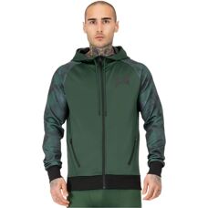 Tapout Men's Training Hoodie - Jacket with Green/Black 3XL