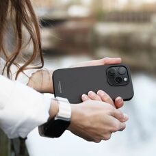 Vonmählen Eco Silikon Handyhülle für iPhone 15 Pro - Schwarz