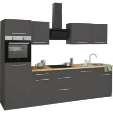 WIHO KÜCHEN Unna - Komplettküchen-Set - 280x60 cm