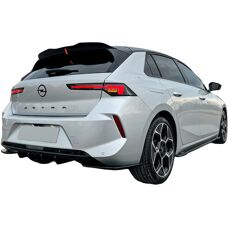 Oneway tylny dyfuzor Opel Astra L 2021 - Czarny błyszczący
