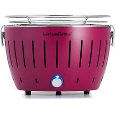 LotusGrill G280 Lila Holzkohlegrill - Edelstahlrost