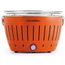 LotusGrill G34U Arancione - Barbecue a carbone portatile