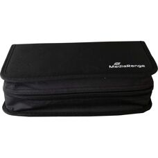 MediaRange SCHWARZ 96-Disc Nylon-Optical Disc Hülle - Optisches Disc Case