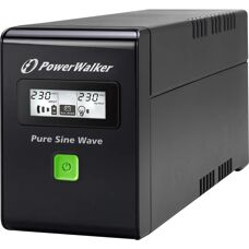 PowerWalker VI 800 SW Αδιάλειπτη Τροφοδοσία - 800 VA, 480 W, Μαύρο