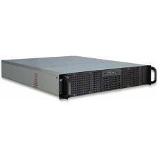 Εγκατάσταση Rack Διακομιστή Inter-Tech IPC 2U-20255 - Ατσάλι, Μαύρο