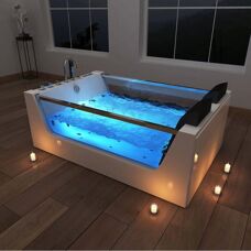 Home Deluxe XL Bañera con Hidromasaje y Terapia de Luz