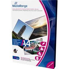 MediaRange MRINK112 Fotopapier A4 Wit Mat - Fotopapier