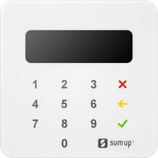 SumUp Air Lettore di Carte Bluetooth Bianco - Terminale POS per Pagamenti