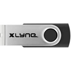 Xlyne 177534-2 USB-Stick - 128GB USB 3.0 Schwarz & Silber