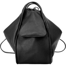 Cityrucksack X-ZONE - Echtes Leder, Made in Italy - Rucksack