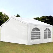 Toolport 5x5m Witte Feesttent - Waterdicht PE 450