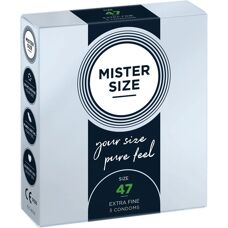 MISTER SIZE 47mm Ultra Tunn Kondom - Slim Fit