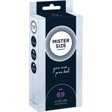 MISTER SIZE 69mm Kondomer - Extra Stor, 10 st