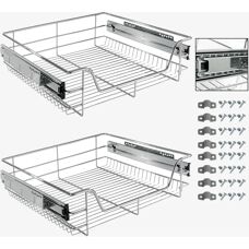 Arebos AR-HE-TS60X2 - Cassetto da Cucina - Capacità 20kg