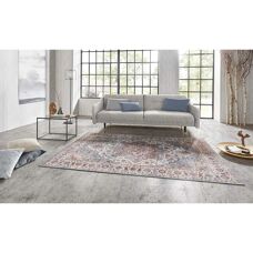 Nouristan Anthea Cyan Teppich - Vintage Orientalisch