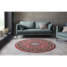 Nouristan Skazar Isfahan runder Vintage-Teppich - Teppich