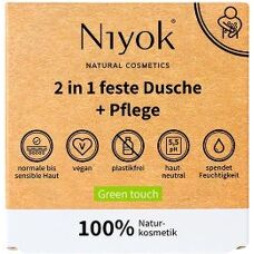 Niyok Green Touch feste Dusche - 80g - Unisex Pflege