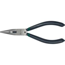 Fortis 4317784728324 Pinze - Bocca rotonda piatta, 200mm, Acciaio cromo