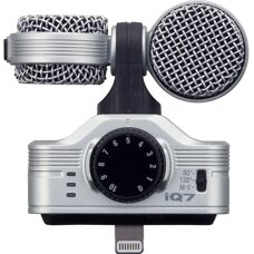 Microfone Zoom IQ7 - Estéreo Mid-Side para dispositivos iOS