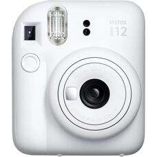 Fujifilm Instax Mini 12 Branco - Câmera instantânea compacta para selfies e diversão