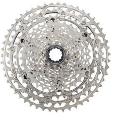Shimano M5100 11rychlostní cyklistická kazeta - Stříbrná
